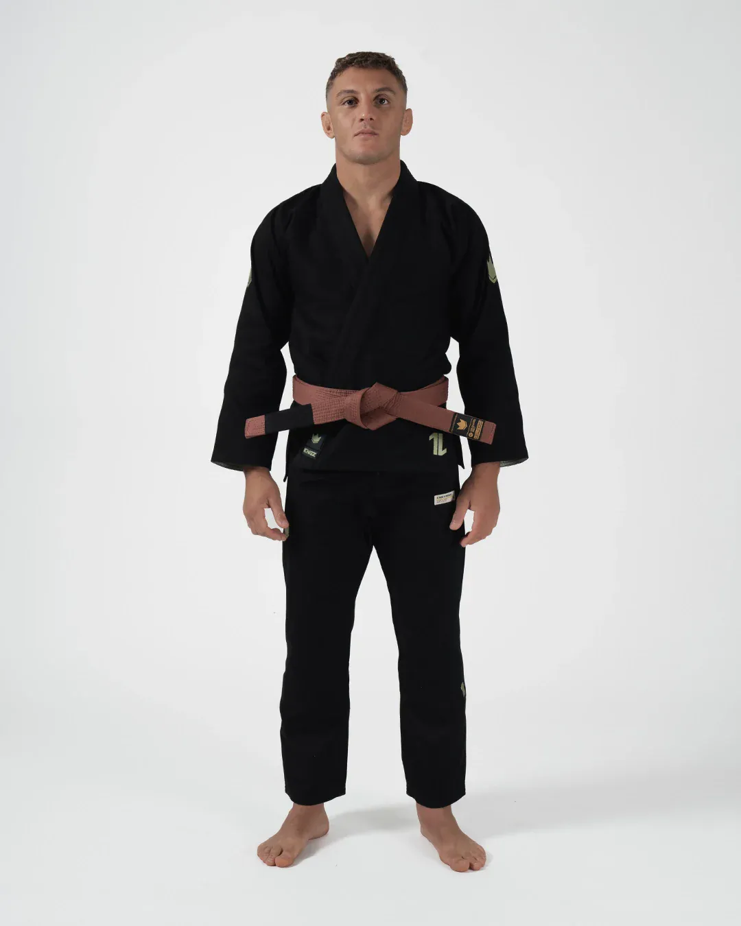 The ONE V2 Limited Edition Black/Green Jiu Jitsu Gi - Image 3