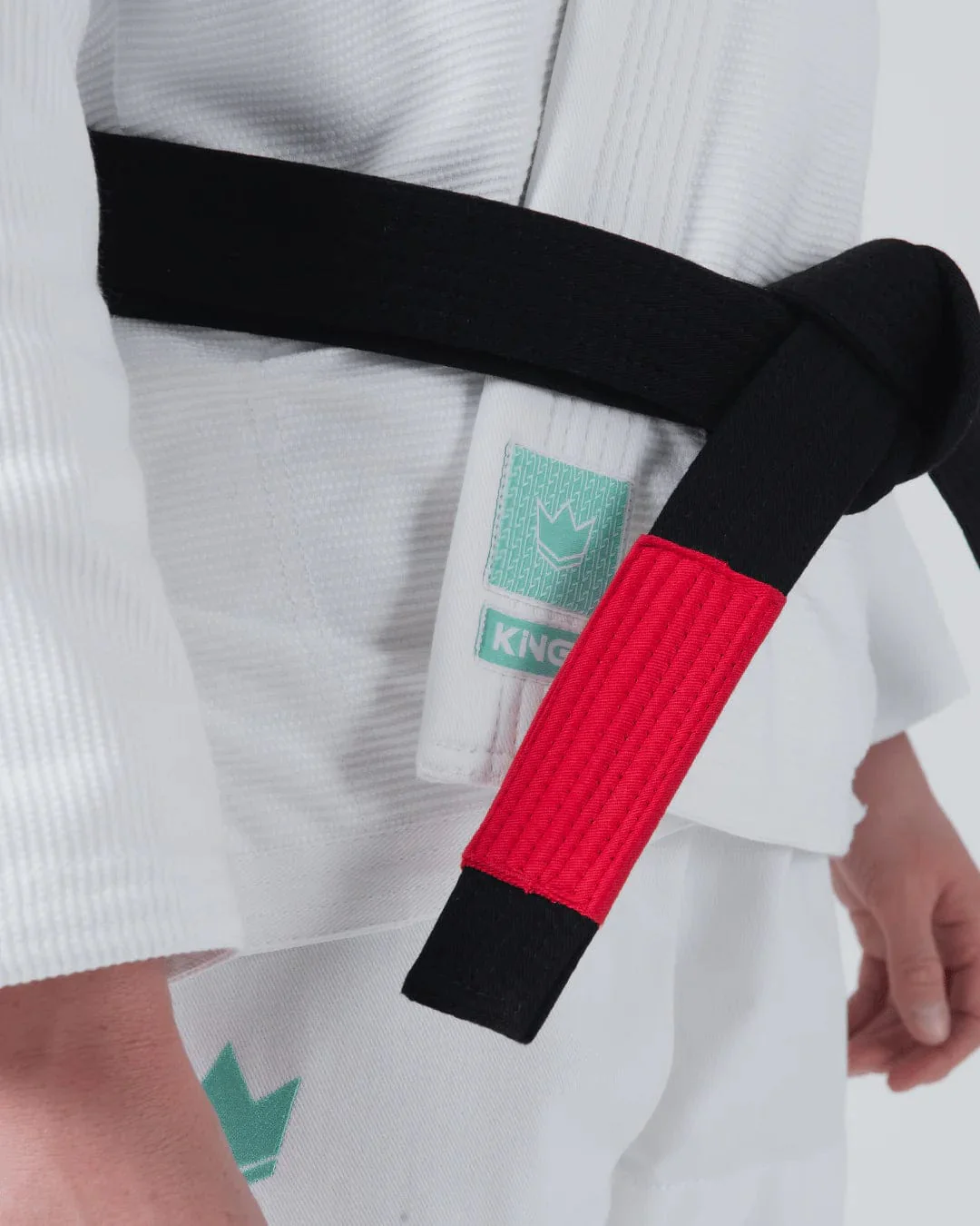The ONE Womens Jiu Jitsu Gi - Sage Mint Edition - White - Image 10