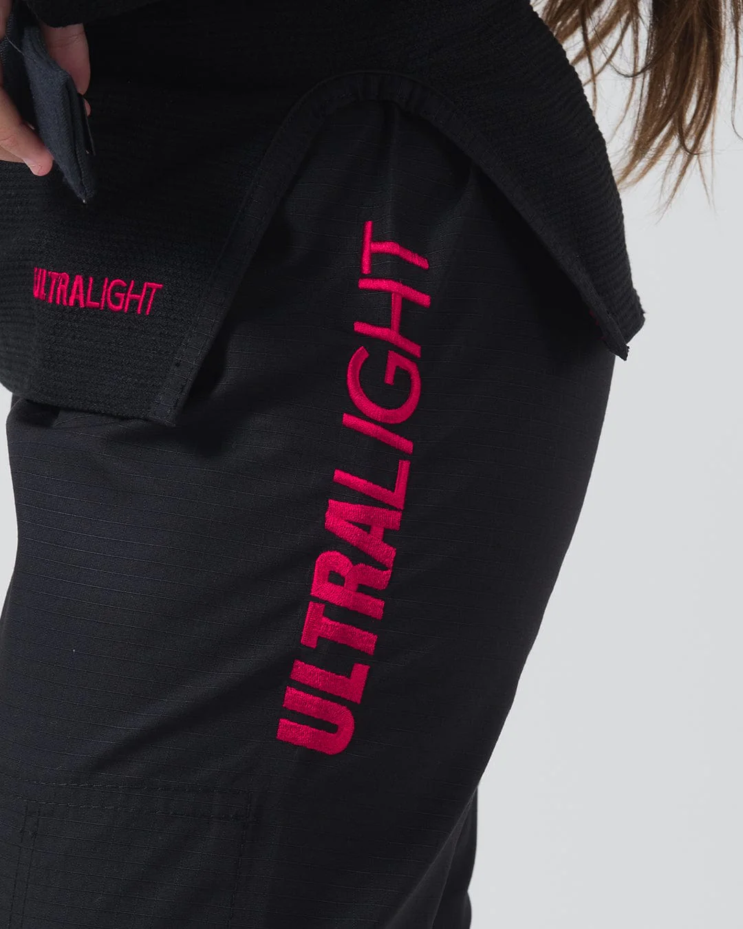 Ultralight 2.0 Womens Jiu Jitsu Gi - Black - Image 10