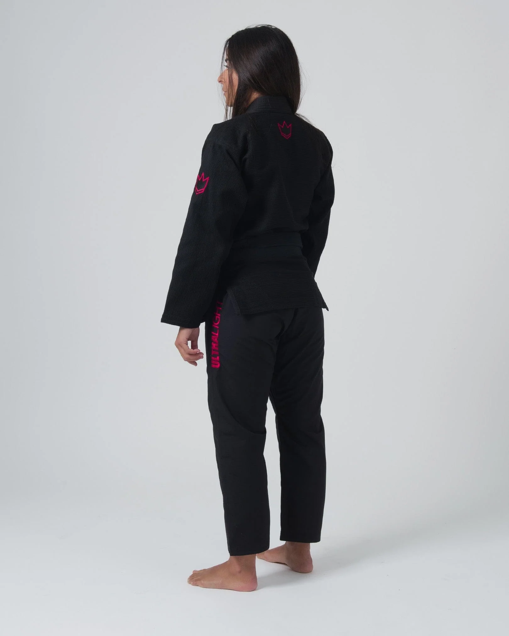 Ultralight 2.0 Womens Jiu Jitsu Gi - Black - Image 5