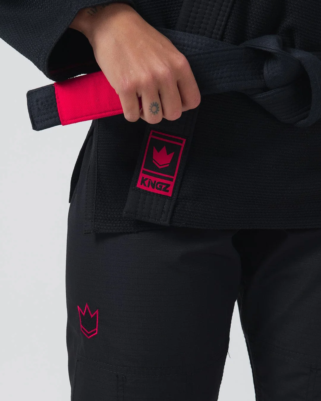 Ultralight 2.0 Womens Jiu Jitsu Gi - Black - Image 8