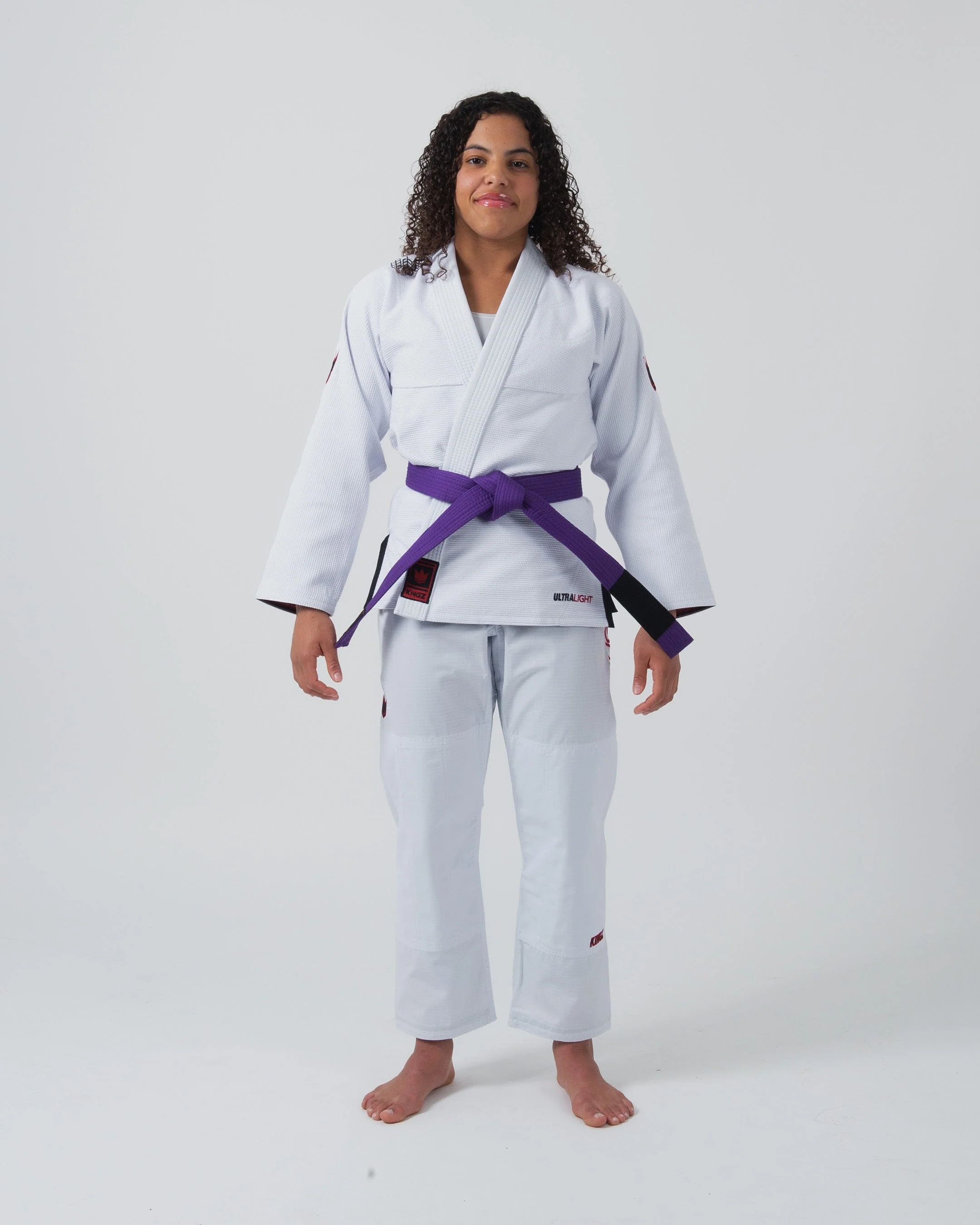 Ultralight 2.0 Womens Jiu Jitsu Gi - White - Image 3