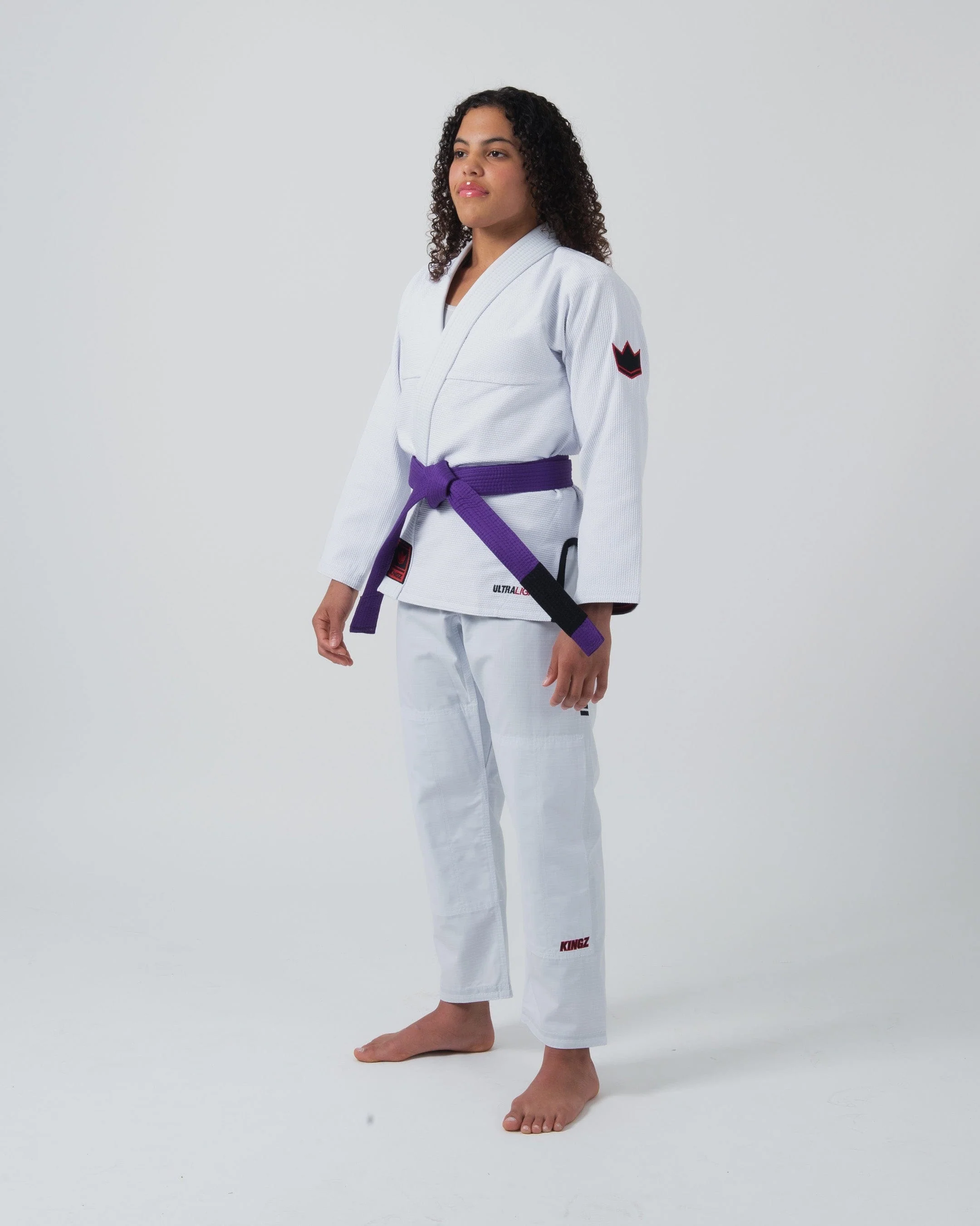Ultralight 2.0 Womens Jiu Jitsu Gi - White - Image 4