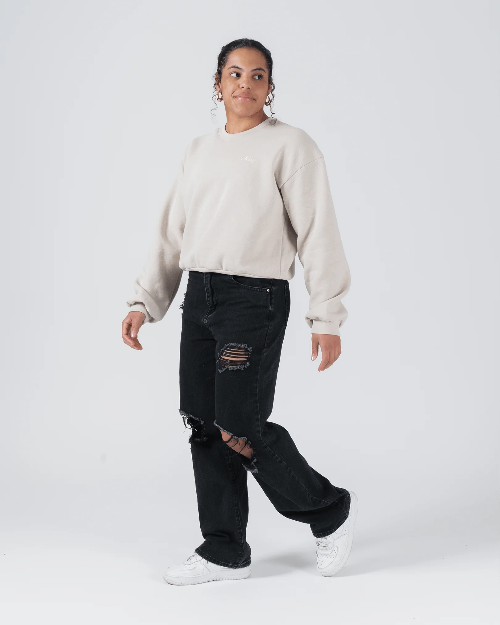 Script Women's Crewneck Sweatshirt - Image 10